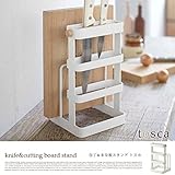 トスカ 包丁＆まな板スタンド ホワイト(tosca knife&amp;cutting board stand white) 02421