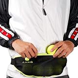 Amazon Co Jp テニスボールホルダー 伸縮ベルトincludes 5ポケットテニスのballs プレミアムquality Great テニスプレーヤーアクセサリー シューズ バッグ
