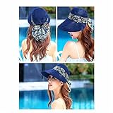 Excellent.advanced?夏の女性ファッションフェイスプロテクションSun Hat FoldableアンチUVワイドビッグブリム調節可能な帽子
