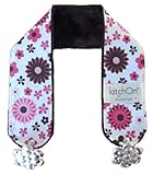 LatchON Pink Flower Minky Nursing Blanket Strap by LatchOn