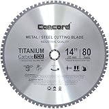Concord Blades MCB1400T080HP 14-Inch 80 Teeth TCT Ferrous Metal Cutting Blade [並行輸入品]