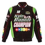 Kyle BuschチャンピオンNascarジャケット2 x Large