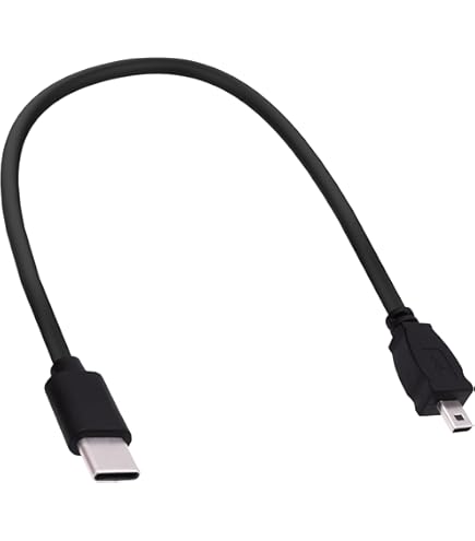 Amazon.co.jp: Mini 8ピン USB - USB C OTGケーブル USB3.1 Type Cオス