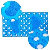 nihooooベビーバスマットfor Kids – 非スリップマット浴槽、カビシャワー – 耐久性金型用Resistant PVC – Phatalatesと鉛フリー – 便利バッグfor Easy 
