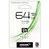 HIDISC microSDカード 64GB 重要データ 保存 データ転送 バックアップ 写真 動画 CLASS10 UHS-I対応 HDMCSDX64GCL10UIJP-WOA