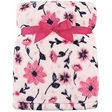 Hudson Baby Super Plush Blanket Pink Floral One Size [並行輸入品]