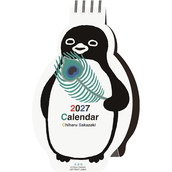 Amazon.co.jp: Suica's Penguin壁かけカレンダー2026 ([カレンダー