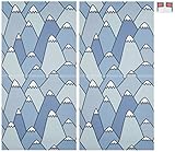 BLIK パターン柄壁紙ステッカー Conquered Pattern Wall Tiles multi アメリカ発 きれいに剥がせて壁を傷めないので賃貸にもOK!