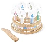 キシマ Kishima ちっちゃなバースデーケーキ KT-70007 3歳以上 木製玩具