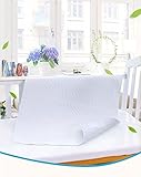 Winthome 防水 おねしょシーツ ベビーキルトパッド ベビー用防水シーツ ベッドシーツ 通気性 洗濯可能 70*90cm ホワイト