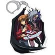 遊☆戯☆王デュエルモンスターズGX ユベル & 十代 アクリルキーホルダー
