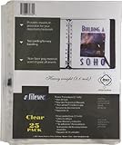 Filexec Sheet Protectors Letter 3.6 mils Top-load Clear (5 Packs of 25) (50113-30334) [並行輸入品]