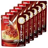 日清製粉ウェルナ マ・マー パスタキッチン ミートソース 140g×6個