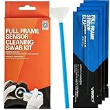 VSGO Full Frame DSLR SLR Camera Sensor Cleaning Swab Kit DDR-23 for Nikon Canon Digital Camera (Box 