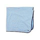 ポロラルフローレン ストライプ コットンブランケット ブルーマルチ フリーサイズ [並行輸入品]