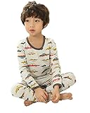(チェリーレッド) CherryRed 子供 子供 子供パジャマ ルームウェア 寝間着 上下2点セット 女の子 男の子 綿 100 3#