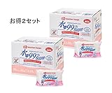 【お得２箱】水99%　Super　手口まわりウェットティッシュ　90枚×16個（1440枚×２箱）　2ケース