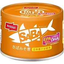 Amazon | ニッスイ SABA さば水煮 150g缶×24個入 | ニッスイ | 魚介の