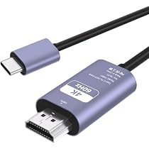 Amazon | USB Type C HDMI 変換ケーブル - 2M 【4K@60Hz映像出力