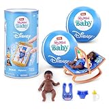 ZURUのMY MINI Baby 2個パック – コレクター収集品 ディズニーベビードール ミステリーカプセル アクセサリー付き リアルなミニチュアおもちゃ 対象年齢3歳以上