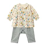 七分袖 女児 カエルロンパース イエロー系 サイズ：70