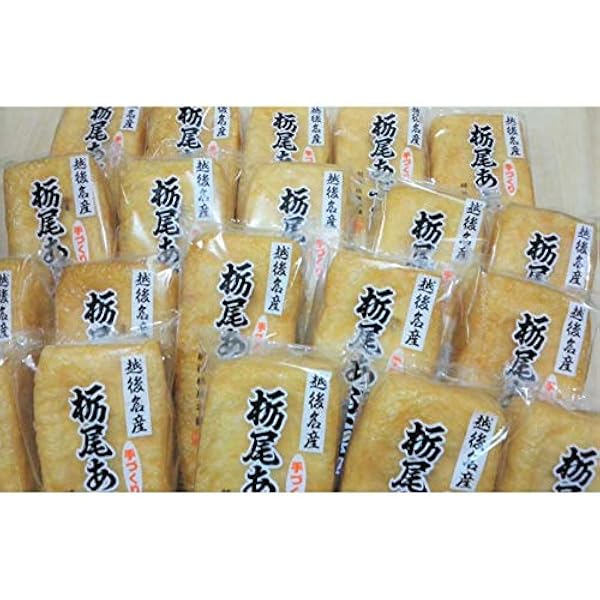 ✿お値下げ致しました^_^　✦本場　越後　栃尾紬✦ Amazon.co.jp: 越後栃尾本舗 栃尾あぶらげ 1枚包装 10枚 : 食品