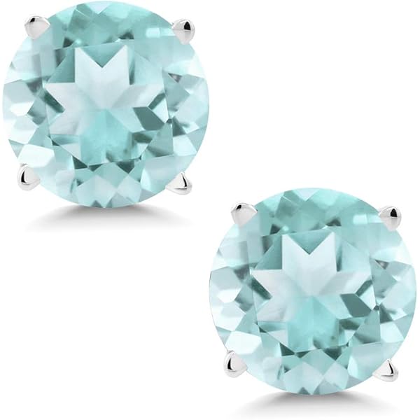 Gem Stone King ホワイトサファイアピアス Amazon | [Gem Stone King] 2.76カラット 天然 サファイア
