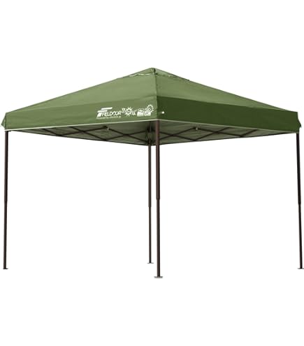 FIELDOORワンタッチタープテント Amazon.co.jp: FIELDOOR ワンタッチタープテント 【4点ロック/強化版