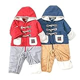 Bobson (ボブソン ) ジャンプスーツ (70～80cm) キムラタンの子供服 (77008-174) ネイビーブルー 80
