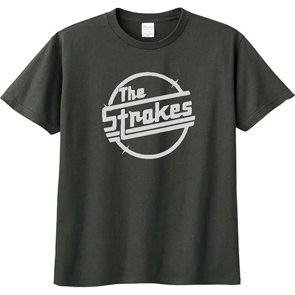 Amazon | [マンブルズ] ザ・ストロークス Tシャツ The STROKES ロゴ