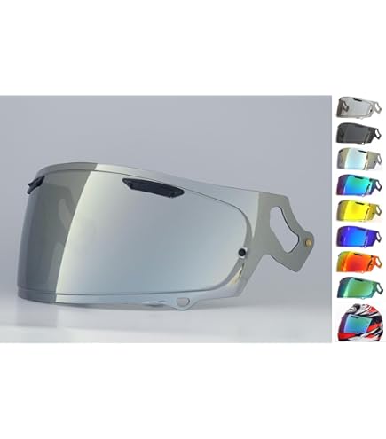 Amazon | [ティーズ] ミラーシールド Arai VAS-V チタンブルー