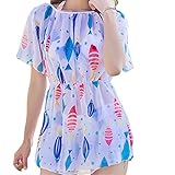 チュニック付き スイムウェア おしゃれ マタニティ 水着 ビキニ 妊婦 ふくよか Awesome！！オリジナルエコバッグセット 2018[Awesome!!] (ホワイト, XL)