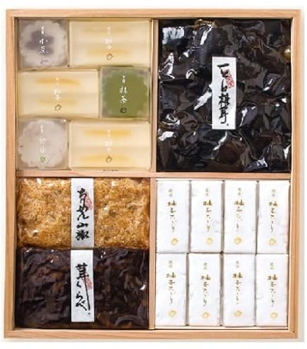 Amazon | 永楽屋 京菓子詰合せ 4品入 和菓子 京菓子 琥珀糖 京都 老舗