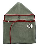 田中産業  PLAIN FABRIC ベビーロゼット バスポンチョ グリーン PF-05