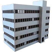 Amazon | 【ふきの芽】Nゲージ用ストラクチャー（ビル19） | 鉄道模型 通販