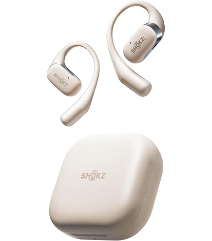 Shokz OpenFit Open-Ear True Wireless Bluetooth Headphones with Mic