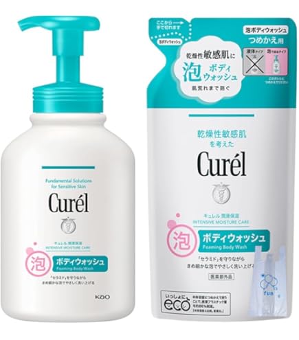 花王 キュレル 潤浸保湿 泡ボディウォッシュ つめかえ用 380mL×3個