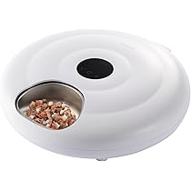 Amazon | エレコム 自動給餌器 ウェットフード対応 6食分 ステンレス