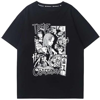 伊藤潤二 マニアック 双一 コマTシャツ XL 伊藤潤二『マニアック』 - 双一 コマTシャツ/メンズ | AMNIBUS