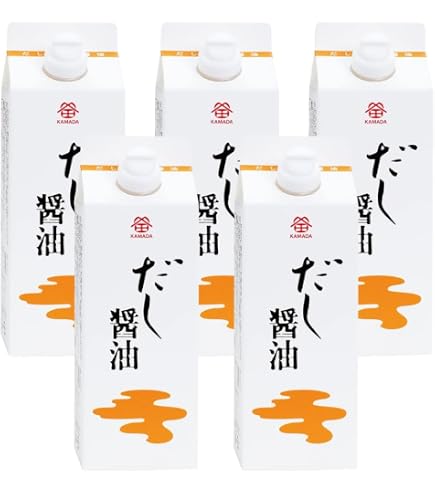 Amazon.co.jp: 鎌田醤油 だし醤油 500ml 紙パック 8個入り : 食品