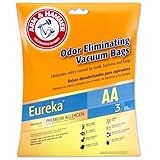 Arm & Hammer Odour Eliminating Premium Allergen AA Eureka Vacuum Bags