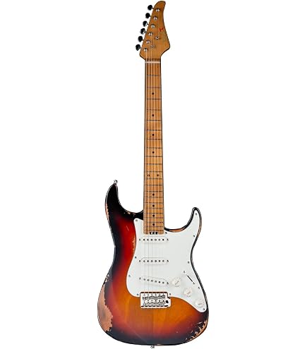 Amazon | EART Electric Guitar SSS Single Coil Pickups,6 String 