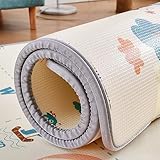 プレイマット ベビー 赤ちゃん おもちゃ ベビープレーマット 玩具敷物 折り畳み式 ベビーマット 安全 プレイマット 衝撃緩和 かわいい ベビーマット 防水 防音 滑り止め加工 新乳児から対象 1.2mx1.8m