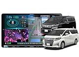 9V型彩速ナビMDV-M910HDL+KNA-200WTアルファード/ヴェルファイア(30系H27/1～R1/12)用取付キットセット
