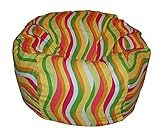 Ahh! Products Wavelength Citrus Washable Kid Bean Bag Chair [並行輸入品]