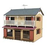 さんけい 1/80 情景シリーズ 民家-4 MK05-53 ペーパークラフト
