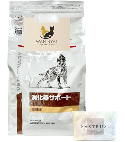 Amazon.co.jp: ロイヤルカナン 犬用 消化器サポート 高繊維 ドライ 3kg
