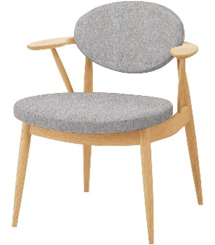 Amazon｜柏木工 月華サイドチェア W450×D535×H830・SH430 NP