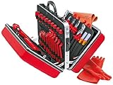 KNIPEX 98 99 14 48 Piece 1,000V Insulated Universal Tool Set [並行輸入品]