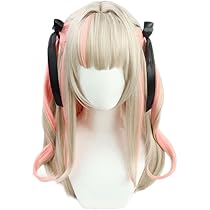 魔界ノりりむ コスプレ 衣装 メイド+ウィッグ VTuber 魔界ノりりむ メイド リリム コスプレウィッグ